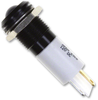 Panel Mount Indicator, Led, 14Mm, White, 3.2V; Led Color Apem - 15R9904 - Newark, An Avnet Company