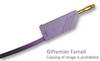 Test Lead, 4Mm Banana Plug To 4Mm Banana Plug, Violet, 60 V, 32 A, 500 Mm Rohs Compliant Hirschmann Test And Measurement - 20T9322 - Newark, An Avnet Company