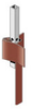 Brady Steel Brown / White Sign Mounting Breakaway System - 2 in Width x 30 in Height - 78992 - 754476-78992 - R. S. Hughes Company, Inc.