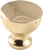 Chalice Knob, Polished Brass - 814586 - HardwareSource, Inc.