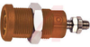 PANEL MT IEC 4MM(0.16IN)JACK FOR SHEATHED PLUG, HEX NUT, 10/PKG, Red - 70197280 - Allied Electronics, Inc.