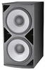 High Power Subwoofer with 2 x 18 Inch 2242H VGC Driver, Black Finish - ASB6128 - Visual Sound, Inc.