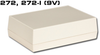 S-Series Two Piece Electronic Enclosure - 272-I - Serpac Electronic Enclosures