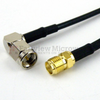 RA SMA Male to SMA Female Cable RG-174 Coax in 48 Inch and RoHS - FMC0413174LF-48 - Fairview Microwave Inc.