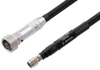2.4mm NMD Female to 2.4mm Male Precision Cable 24 Inch Length Using High Flex VNA Test Coax - PE3TC0660-24 - Pasternack