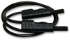 Test Lead, 4Mm Banana Plug To 4Mm Banana Plug, Black, 60 V, 16 A, 1 M Rohs Compliant Hirschmann Test And Measurement - 67C8462 - Newark, An Avnet Company