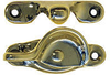 Sash lock, Small, Solid Brass, Polished Brass.. - 310042 - HardwareSource, Inc.