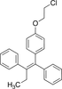 (Z)-1-[4-(2-Chloroethoxyphenyl]-1,2-diphenyl-1-butene -- 22101 - Image