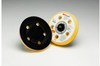 3M Hookit 51042 Soft Beige Disc Pad - 5 in Diameter - 11/16 in Thick - External Thread Attachment - 051111-51042 - R. S. Hughes Company, Inc.