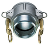 Aluminum Part B Female Couplers -- BW-ALB150 - Image