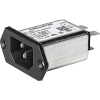 IEC Appliance Inlet C14 with Filter, very high attenuation, ECO design, Screw- or Snap-in Mounting - 5124 - SCHURTER Inc