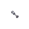 Captive Screw, M3 X 0.5, Flare-in, Slotted Recess, Knurled Bright Knob - 53-72-610-24 - Southco
