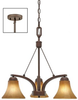 7158-ND3 RBZ Mid. Chandeliers-Glass Down - 410601 - Capital Lighting, Inc.