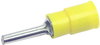 Terminal, Pin, 0.11In, Crimp, Yellow; Product Range Multicomp - 14T2496 - Newark, An Avnet Company