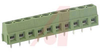 Terminal Block; 28 to 14 AWG; 10; Front; 15 A; 300 V; 0.138 in.; 0.276 in. - 70078461 - Allied Electronics, Inc.