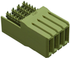 Hard Metric Connector, Receptacle, 4 Position; Product Range Amp - Te Connectivity - 28AC7018 - Newark, An Avnet Company