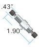 40 psi (2.8 bar) BPR Cartridge (P-761) with SST Holder -- U-605 - Image