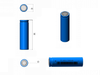 Li-ion Battery -- TP-14500-3.7V800mAh - Image