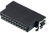 10+10 Pos. Female DIL Horizontal SMT Conn. (T+R) -- M55-6102042R