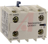 Relay, Industrial, Miniature, Auxilliary Contact Block, 1 NO/1 NC Contacts - 70007299 - Allied Electronics, Inc.