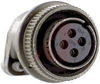 connector,straight plug,class r,size 14s,4 #16 solder socket contact,olive drab -- 70010115