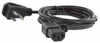 12ft 18 AWG Universal Right Angle Both Side Power Cord ( IEC320 C13 to NEMA 5-15P) -- P7CR-RR12 - Image