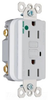 GFCI Duplex Receptacle -- 1595-HGNAW - Image