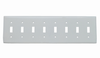 Toggle Switch Openings, Eight Gang -- SS602W - Image