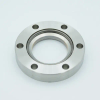 DUV Laser Grade Fused Silica Viewport, Zero Length Profile, w/ AR Coating for 1550nm, 1.42″ View Dia, 2.75″ Conflat Flange - A12262-1-CF - MPF Products, INC.