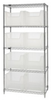 Bins & Systems - Clear-View Bins - Giant Stack Containers - Wire Shelving - WR5-800CL - Image