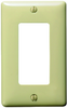 Wall Plate, 1 Gang, Ivory; Accessory Type Hubbell Wiring Devices - 17M7064 - Newark, An Avnet Company
