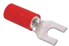 Terminal, Locking Fork, Stud 6, Red; Product Range Abb Thomas & Betts - 35K4187 - Newark, An Avnet Company