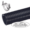 Ureflex™ UF1™ Series 5 in. ID and 100 ft Standard Length Heavy Duty Polyurethane Lined Material Handling Hose|Master File -- UF1-500X100