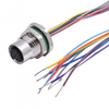 Circular Cable Assemblies - 123-A-M12A12FST-30016BK-ND - DigiKey