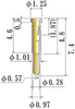 Small Size Socket Pin - NS75-GG - JC Cherry, Inc.