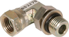 #6 ORBM x 1/4" NPTF Swivel 90° Elbow -- 8032791 - Image