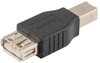 Usb Adapter, 2.0 Type A Rcpt-Type B Plug; Usb Connector Convert From L-Com - 84AH1958 - Newark, An Avnet Company
