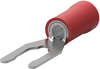 Terminal, Spring Spade, #8, Red; Product Range Amp Te Connectivity - 69AH6065 - Newark, An Avnet Company