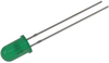 Led, Green, T-1 3/4 (5Mm), 10Mcd, 575Nm; Led Color Vishay - 58K2469 - Newark, An Avnet Company