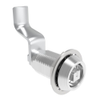 VISE ACTION® Compression Latch, Large Size, Railway Standard, Aluminum Alloy, Powder Coated, Clear, 58 mm  Grip - E3-1011-1906 - Southco