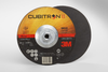 3M Cubitron II COW Ceramic Cutoff Wheel - Type 27 (Depressed Center) - 60 Grit Medium Grade - 7 in Diameter - Thickness 0.09 in - 66542 - 051115-66542 - R. S. Hughes Company, Inc.