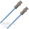 3-SLOT SOLDER/CLAMP PLUG TO PLUG 30-02003 TWINAX, 12 INCH CABLE LENGTH - CA-2014-12 - MilesTek Corporation