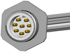 Sensor Cord, 8P M12 Plug-Free End, 12; Connector Type A Norcomp - 17AH5409 - Newark, An Avnet Company