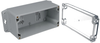 Enclosure, Wall Mount, Pc, Grey/clear; Enclosure Type Bud Industries - 22AJ1417 - Newark, An Avnet Company