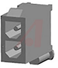 HEADER, PIN, MINI-UNIVERSAL MATE-N-LOK,2 POSITION, PCB MOUNT, DETENT LOCK - 70085149 - Allied Electronics, Inc.