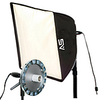 SBL-24 ECONOMY SOFTBOX LIGHT: Combines 24 inch square soft box with SBL-1 - 402081 - Smith-Victor Corporation