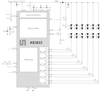 AS3833 LED Driver.  6 channel high-precision LED controller for 3D-LCD backlight with integrated step-up controller -- AS3833 - Image