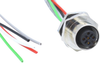 Sensor Cord, M12 Rcpt-Free End, 304.8Mm Rohs Compliant Norcomp - 71AH4181 - Newark, An Avnet Company