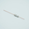 Power Feedthrough, 2000 Volts, 25 Amps, 1 Pin, 0.050″ Copper Conductor, 0.247″ Dia Nickel Adapter - A0076-3-W - MPF Products, INC.