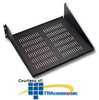 ICC 15 Inch Deep Vented Rack Shelf, 3 RMS - ICCMSRSV15 - TelephoneStuff.com
